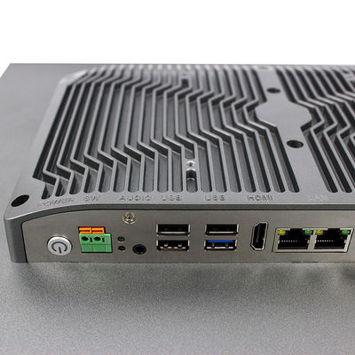 Uiterst dunne 17 Duimj1900 Gray Panel Mount Touch Screen PC, Naadloze Industriële Vlakke Comité PC