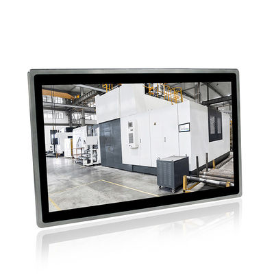 Geruisloze HMI het Comité van 250cd/m2 SUS304 PC PCAP met Dubbele RJ45 24in