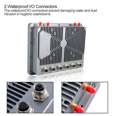 GPIO de Aanrakingscomité van 8 Duimlinux het Industriële Verzegeld Hoogtepunt van PC IP66 Weerstand biedend voor Voertuig
