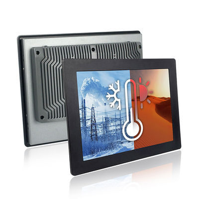 X86 zet Waterdichte het Touche screenpc van Intel I3 TPM2.0 voor Mens/machine-interfacecomité op