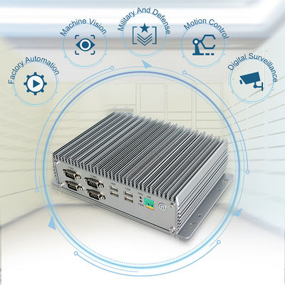 Aangepaste Compacte Industriële PC van X86 Intel I5, PC van 32G Fanless Windows Embedded