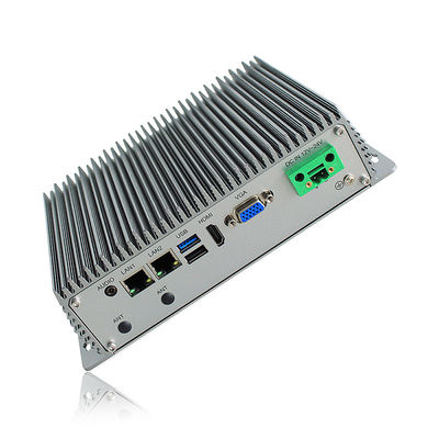 Aangepaste Compacte Industriële PC van X86 Intel I5, PC van 32G Fanless Windows Embedded