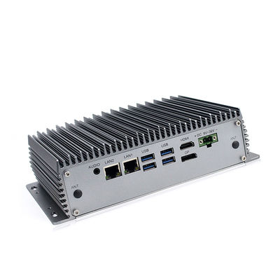 ODM I5 8265U 24vdc Dubbele Lan Industrial Embedded Box PC voor IOT-Systemen