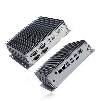 8ste Gen I5 8265U Fanless bedde Industriële Computer Mini Box Pc in