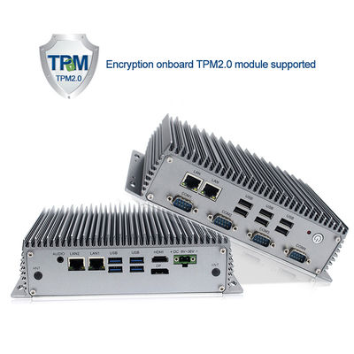 Rs485i7 8565U Industriële Fanless Minipc, Ingebedde Fanless I7 Mini Pc