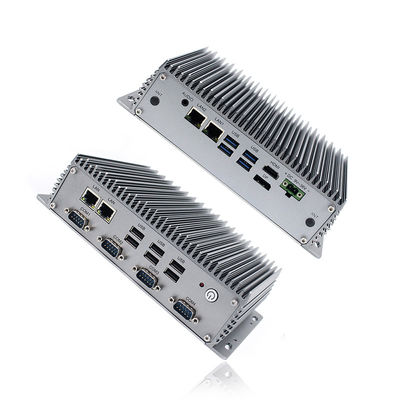 Compacte Ruwe Vensters 10 van PC van Fanless Mini het Systeem van Linux Ubuntu Debian