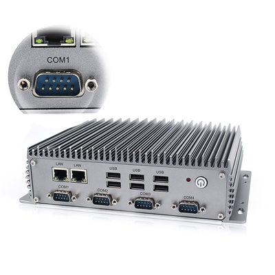 De ruwe Industriële Fanless-Kern I3 Windows10 van Doospcs bedde Industriële Computers in