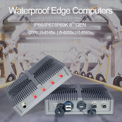 RS232 vensters Industriële PC, van de Computeroplossingen van I7 8565U Ingebedde Micro- van Fanless PC