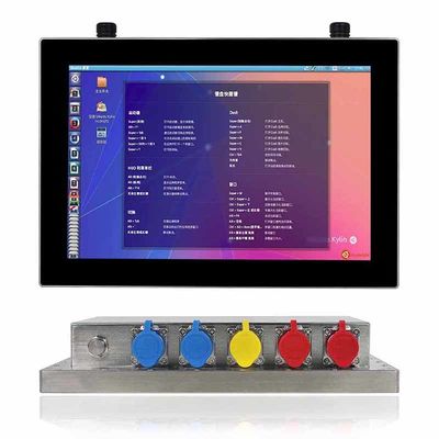 Waterdichte het Touche screenpc van 450cd/M2 SUS304 12 Duim voor Vleesindustrie