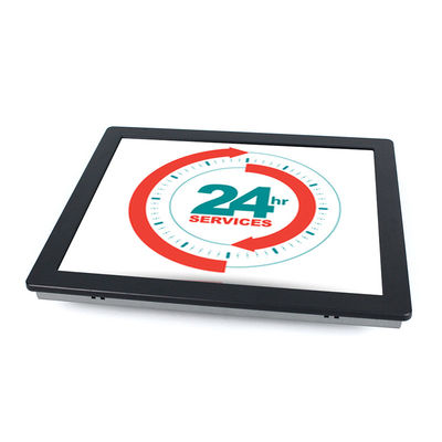 30W 1280x1024 maken Touch screenpc 17“ Desktopx86 IP65 FCC VGA waterdicht