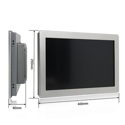Fanless Ingebedde HMI-Comité PC TPM2.0 15,6 Duim 1500nits voor Controlesysteem