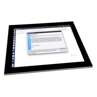 De Aanrakingscomité van de vierlingkern J1900 2.0GHz Industriële PC allen in Één Ip65 Fanless