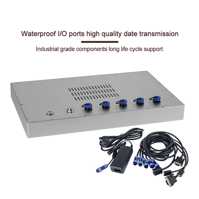15.6“ 1000 Neetlcd de Waterdichte Industriële Computer van Touch screenpc IP69K