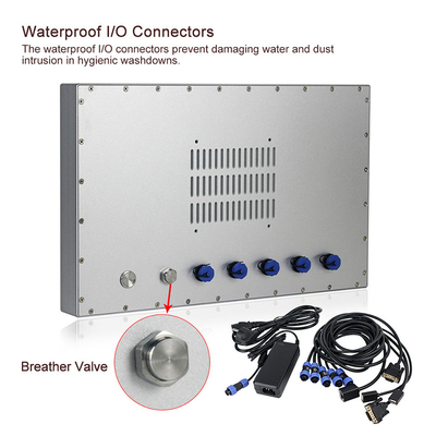 De Aanrakingscomité van de huiveringkern I3 I5 maakt Industriële PC IP66 IP69k Fanless waterdicht 15,6 Duim