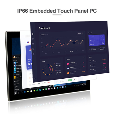 Voorip65 bedde Aanrakingscomité de Vensters 8ste Gen Core I5/I7 van PC voor HMI-Oplossingen in