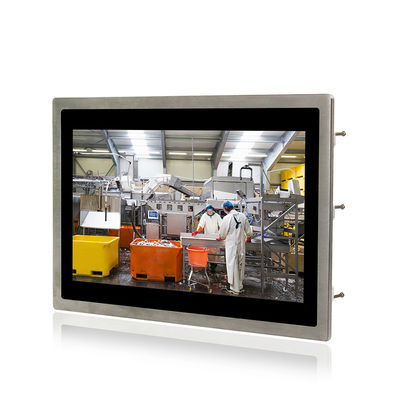 Kwaliteit Waterdicht IP67-Comité Vesa Wall Mounted Capacitive Touch het Comité van PC 13.3“ PC Met groot scherm fabriek
