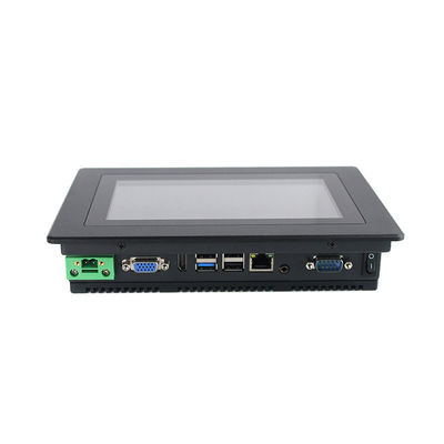 Kwaliteit 500 Netenpcap Vlakke Vatting 7 Duimcomité PC, Industriële het Touche screencomputer van Celeron fabriek