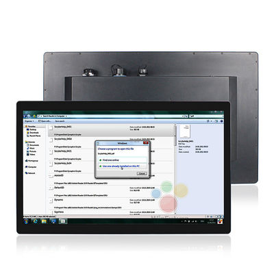 Kwaliteit 24“ Waterdichte het Touche screenpc Fanless VGA van IP69K Pcap met GbE-LAN fabriek